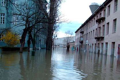 árvíz városban